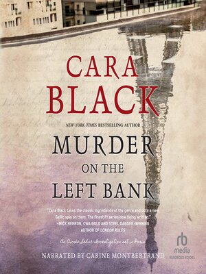 cover image of Murder on the Left Bank